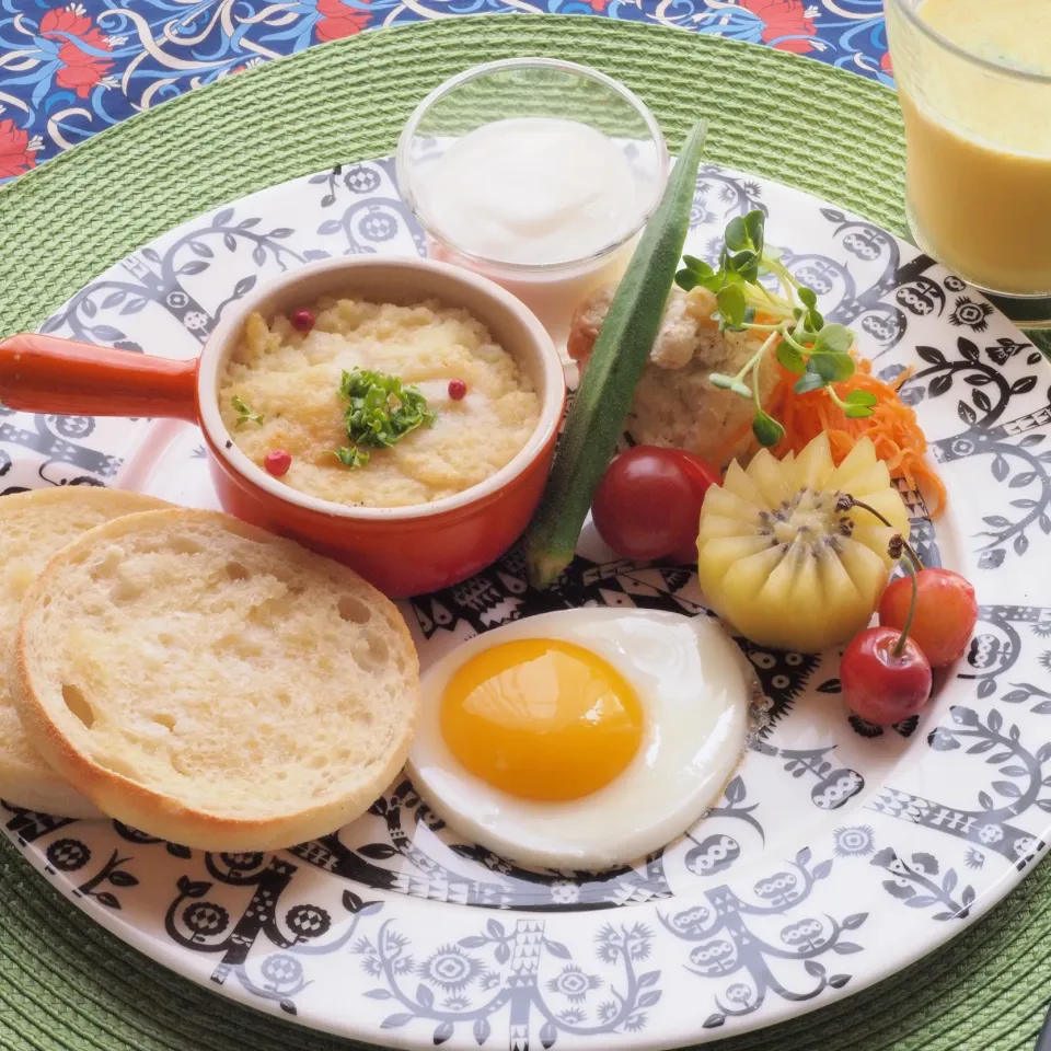 Snapdishの料理写真:ワンプレートの朝食|きゃさりん＠福岡さん