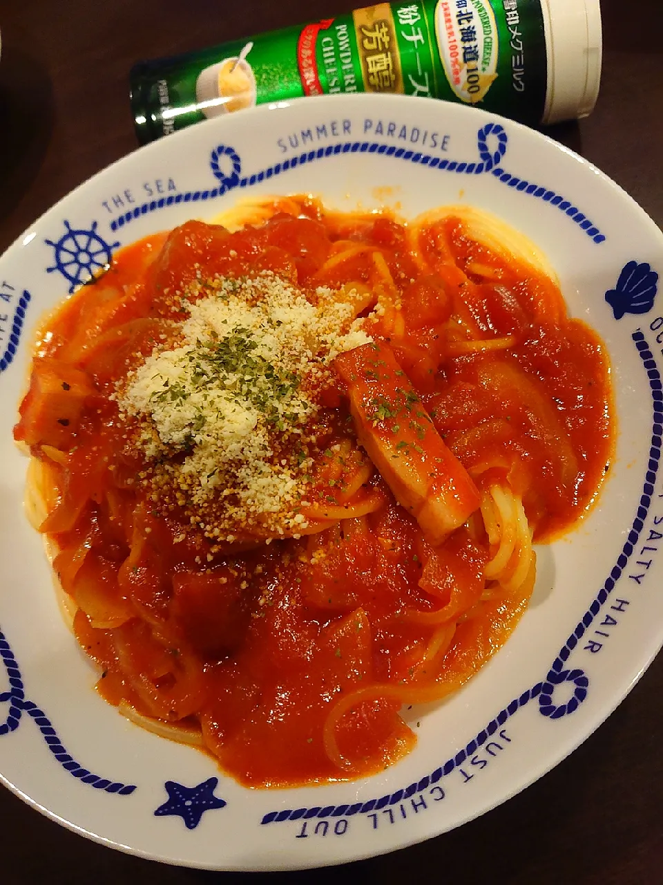 オニオンベーコントマトパスタ😋🍝|みぽりん♪さん