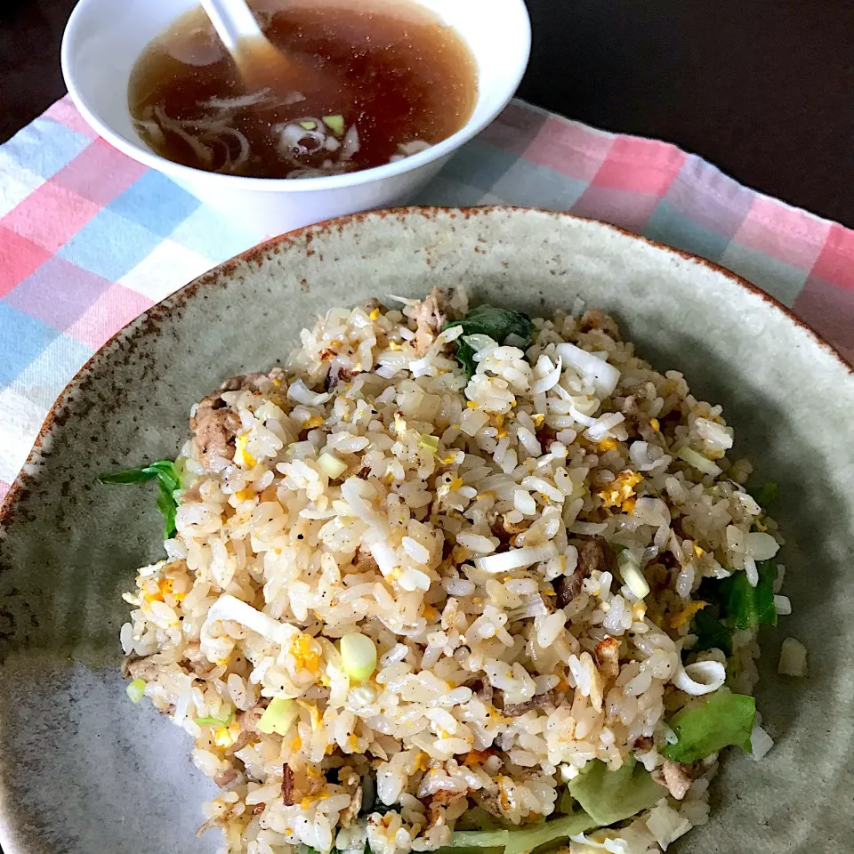 炒飯と中華スープ|純さん