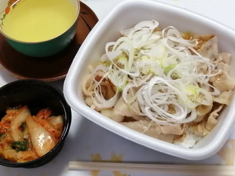 吉野家 ねぎ塩豚丼 アタマの大盛り🐷|Kojiさん