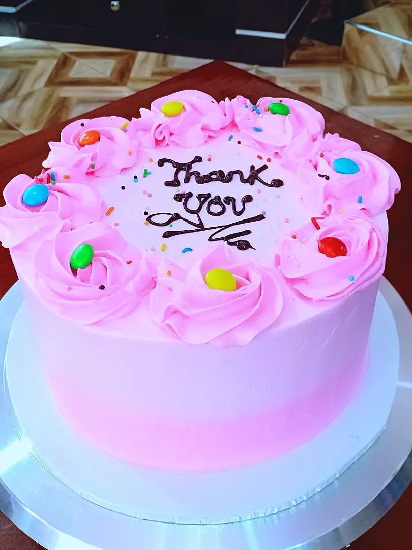 Beautiful Thank you cake|mzuriさん