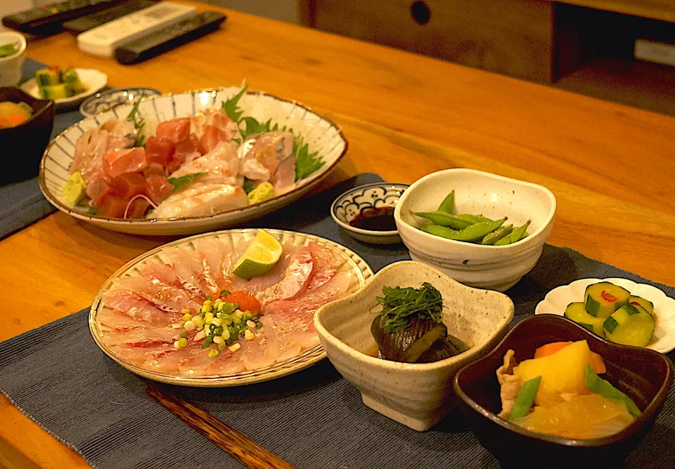 晩酌用の夕御飯|おまつさん