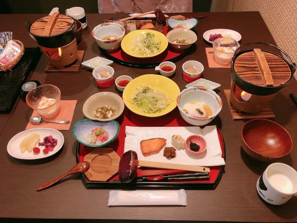 光雲荘の朝ごはん　ご飯おかわり必須|にゃふてんさん