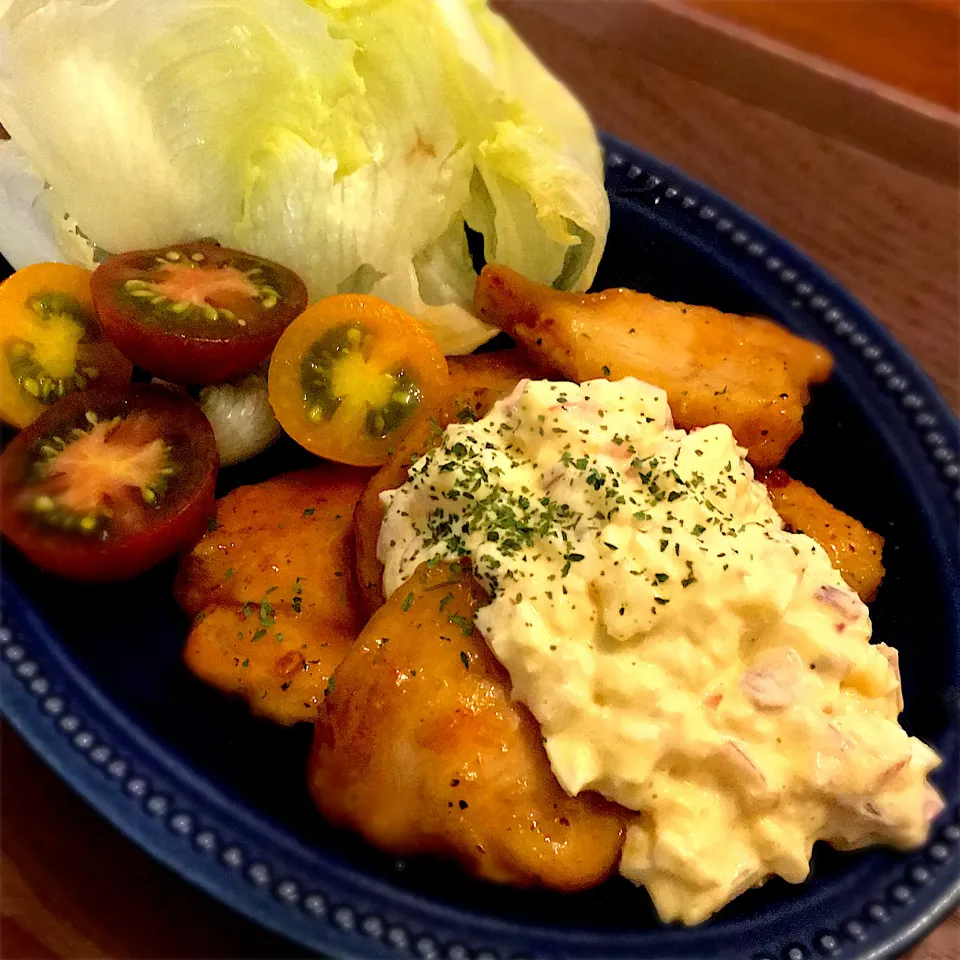 揚げ焼きチキン南蛮🐣|べべべさん