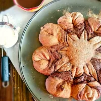 Vegan Chocolate Star Bread|Magisavさん