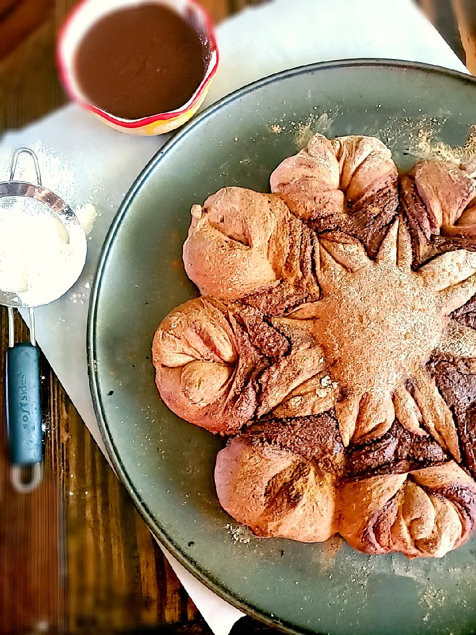 Vegan Chocolate Star Bread|Magisavさん