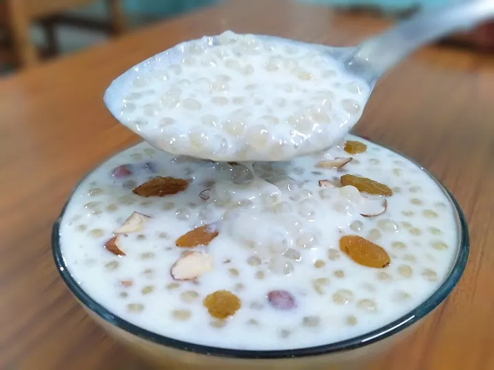 Snapdishの料理写真:sabudana kheer|Sangita Sinhaさん