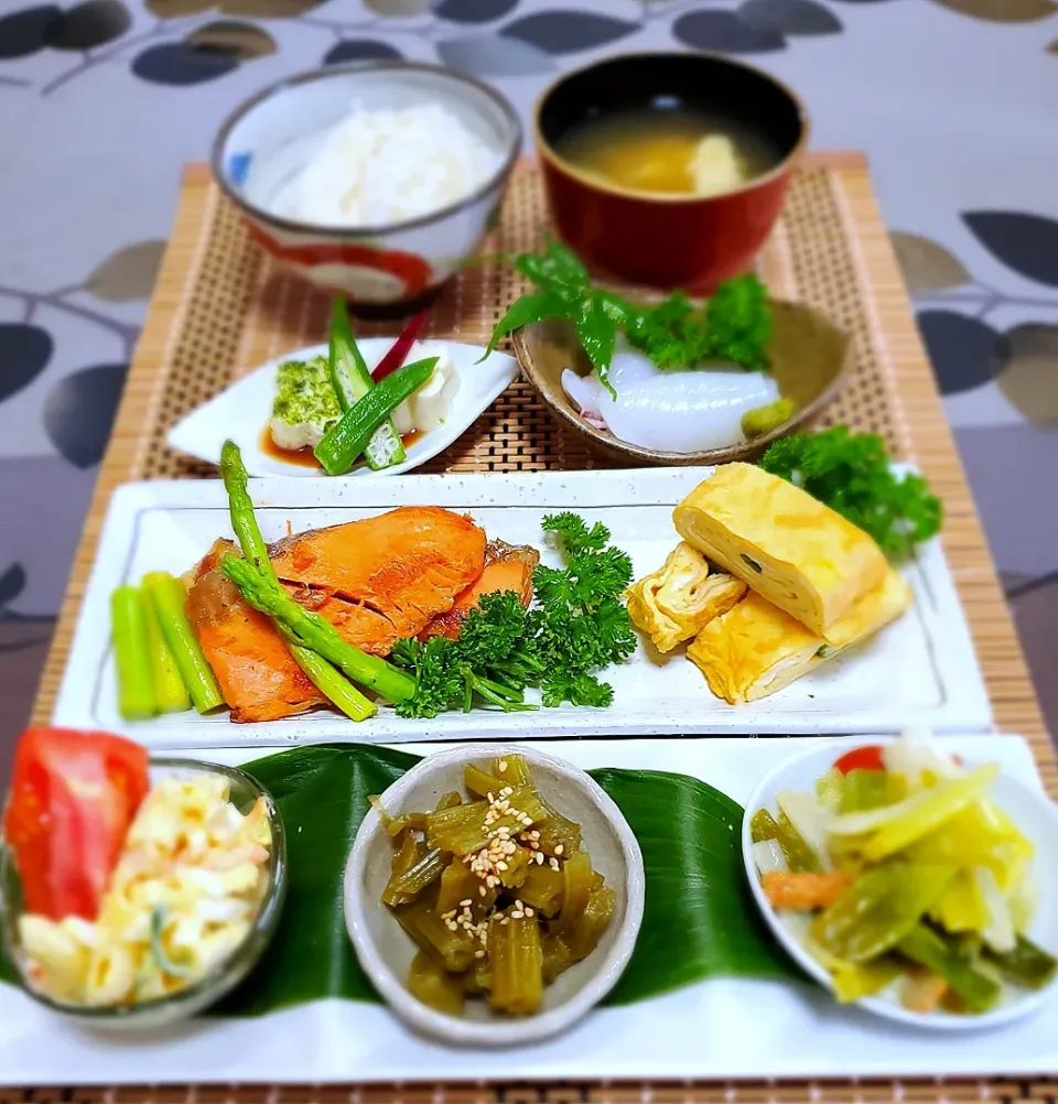 Snapdishの料理写真:今日の朝ご飯🍚|こまちさん