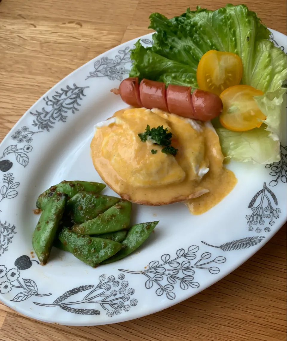 Low carb Eggs Benedict|HouseHusさん