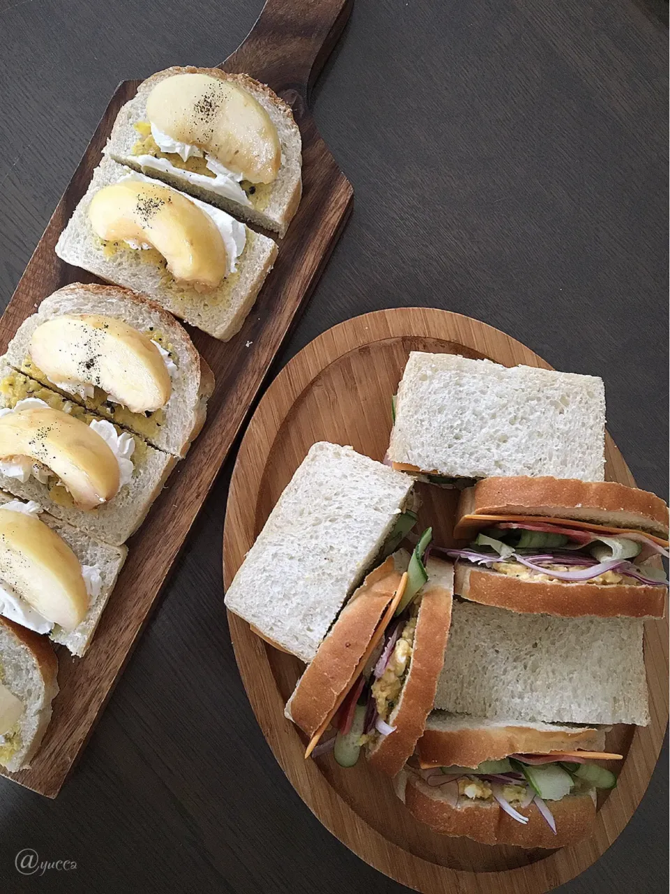 甘麹酵母の山食🍞 de朝ごパン|yucca@さん