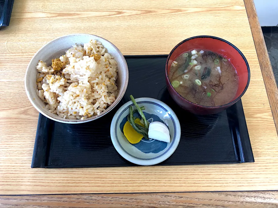 Snapdishの料理写真:ウニご飯|しのぶさん