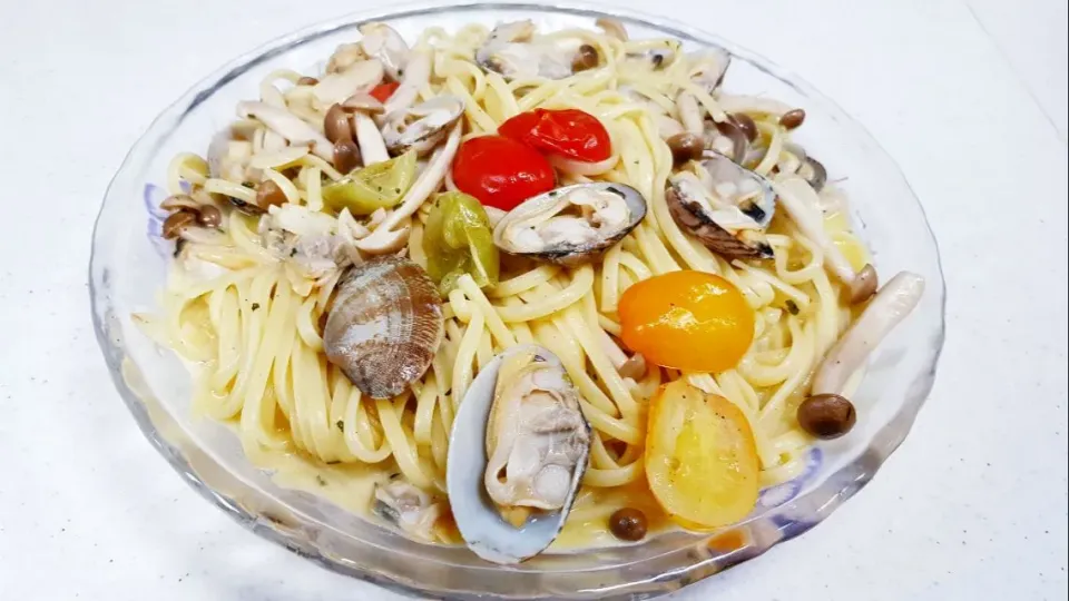 linguine with clams|steven z.y.さん