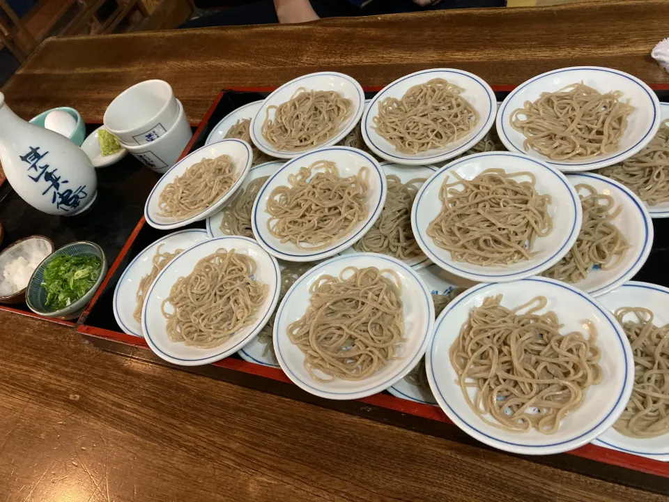 7月12日お昼ご飯。出石皿蕎麦　甚兵衛|あやさん