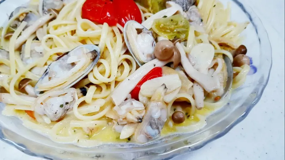 linguine with clams|steven z.y.さん