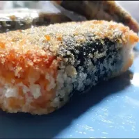 Fried Kimchi Spam Musubi|Elj Germanさん