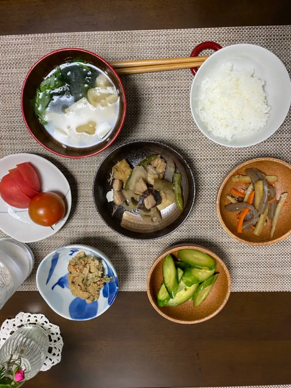 Snapdishの料理写真:今夜の夕食|ヒロミ🏝🏝🏝🌺🏄🌊🐬🏄‍♀️🏄‍♂️🍹🐠👙🌺さん