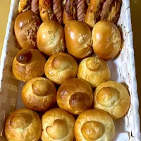 Snapdishの料理写真:今日の焼きパン🍞|ゆめちゃんのパンさん