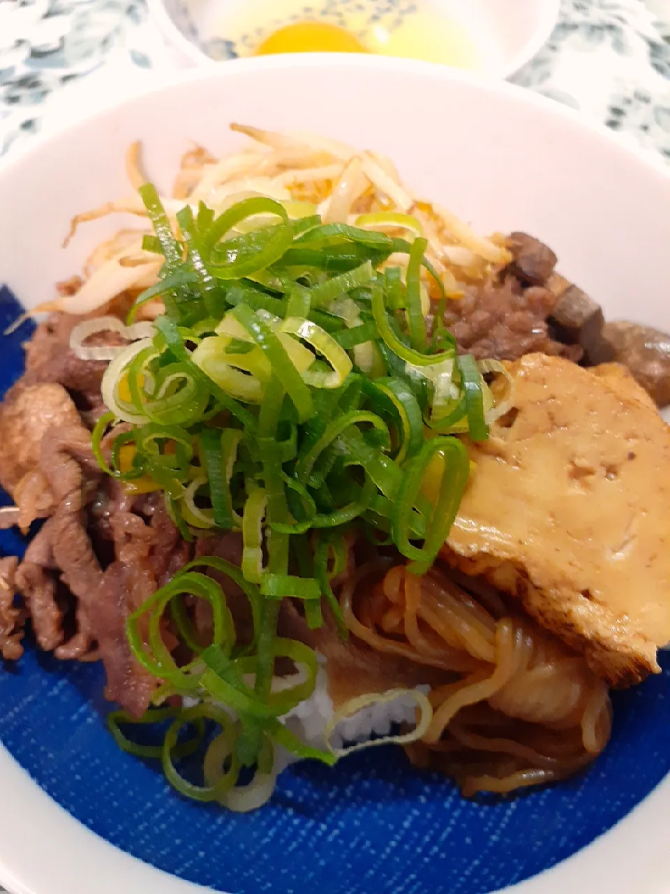 🔷九条ねぎでさっぱり🎐夏のすき焼き丼🔷|@きなこさん