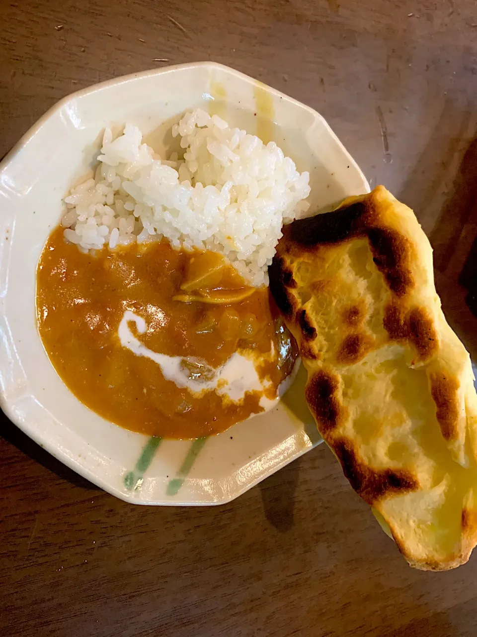 手作りナン&バターチキンカレー|山口さんさん