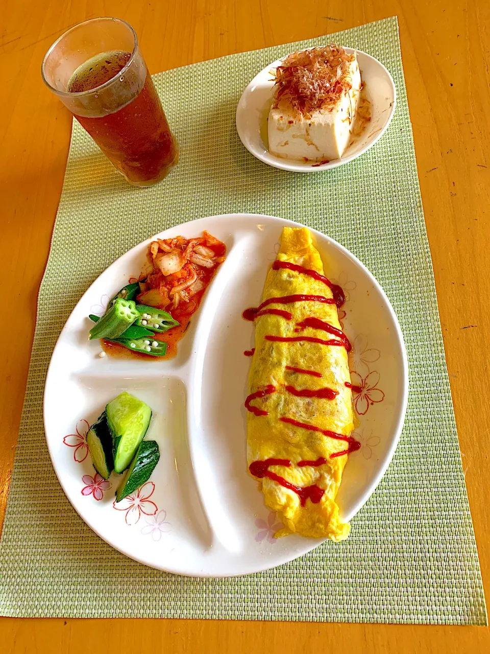 冷やご飯が余った時の定番オムライスです|小林順子Ayumu1988さん