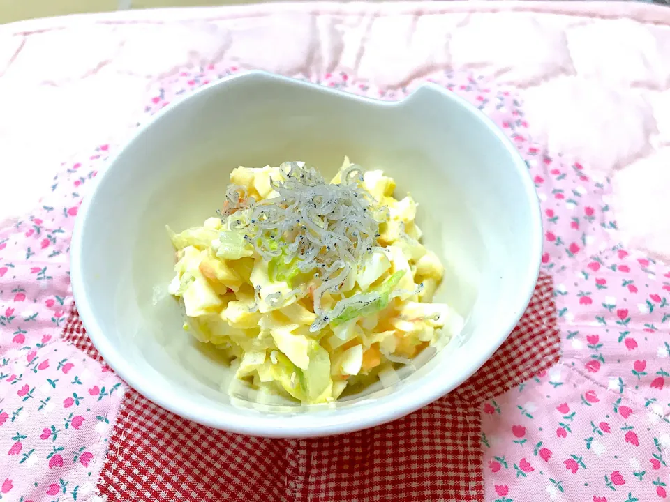 シャキシャキ食感の白菜と玉子のサラダ|まりこ🌻さん