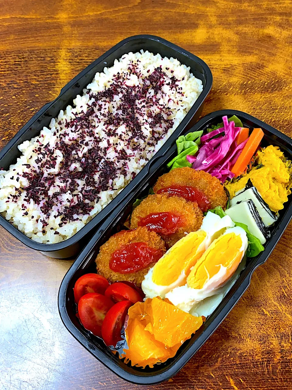 トマトメンチ弁当☆|miya385さん