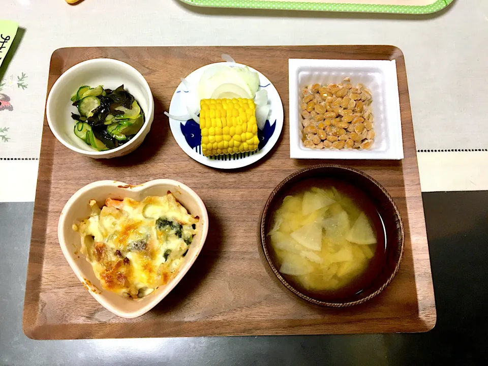 Snapdishの料理写真:鮭と新じゃがのグラタン|みよさん