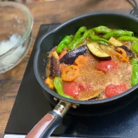 夏野菜のおろし煮|かぼさん