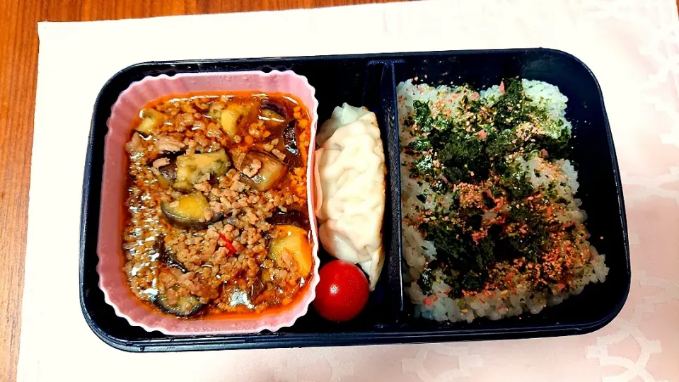 麻婆茄子❤️旦那さんお弁当🎵😊|かおるcitronさん