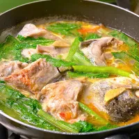 Sinigang na pink salmon ulo sa miso and fresh tamarind|unicoandunicaさん