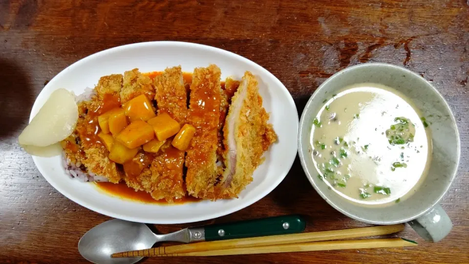 夕飯はカツカレー|アクちゃんさん