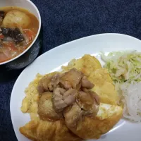 Snapdishの料理写真:夜ご飯(7/13)|はりねずみさん