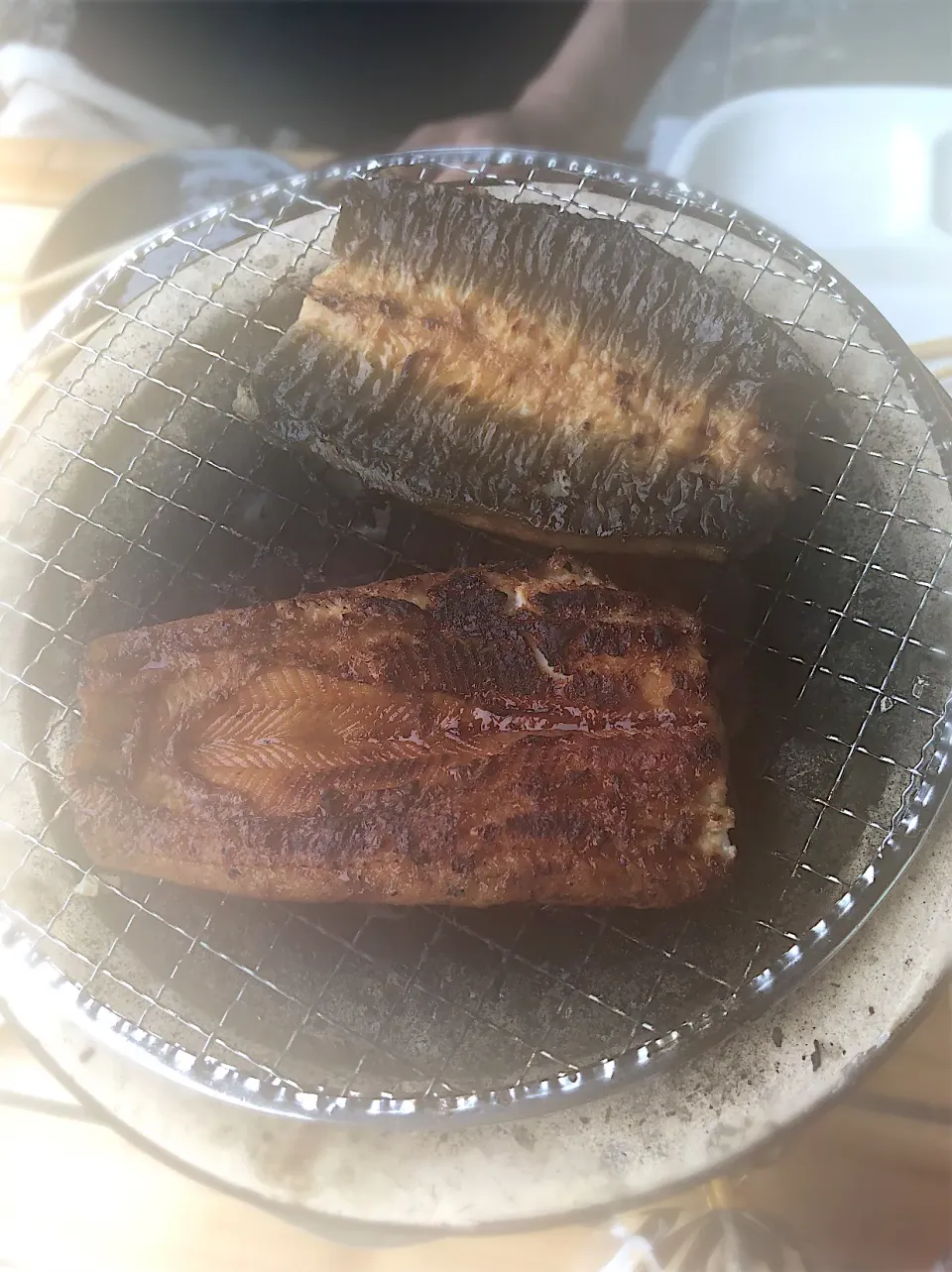 七輪で鰻を焼きました|hinomizさん