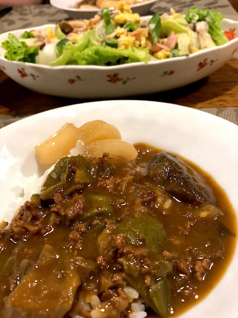 茄子とひき肉のカレー|amiさん