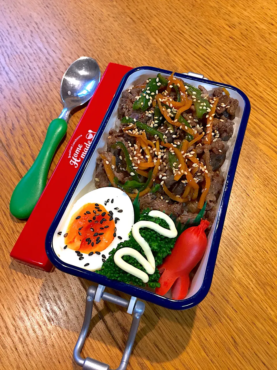 娘ちゃん弁当  焼肉丼|まつださんさん