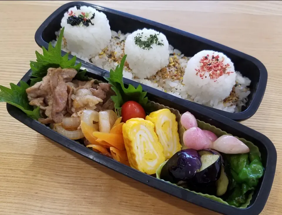 Snapdishの料理写真:旦那さん弁当|ひんひさん