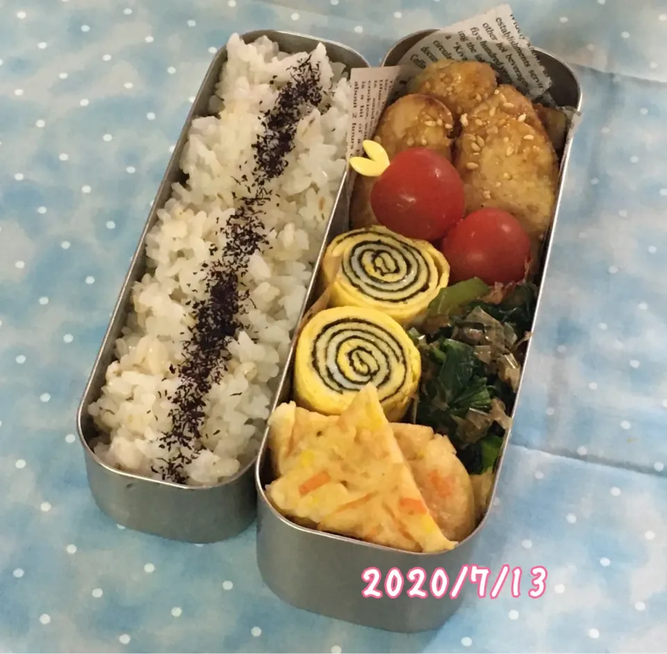 旦那弁当～サラダチキン照り焼き|チムニーさん