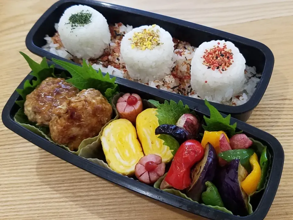 Snapdishの料理写真:旦那さん弁当|ひんひさん