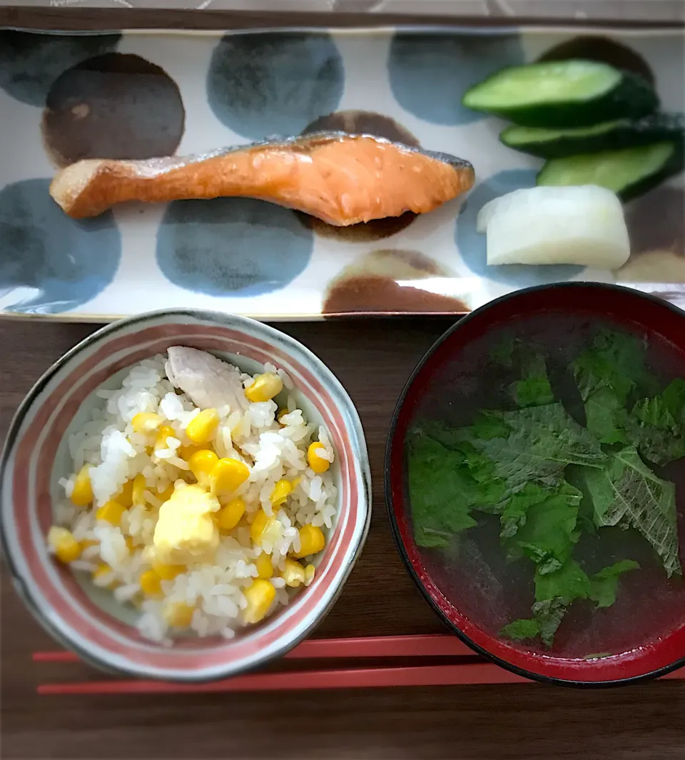 とうもろこしご飯🌽🍚|ももさん