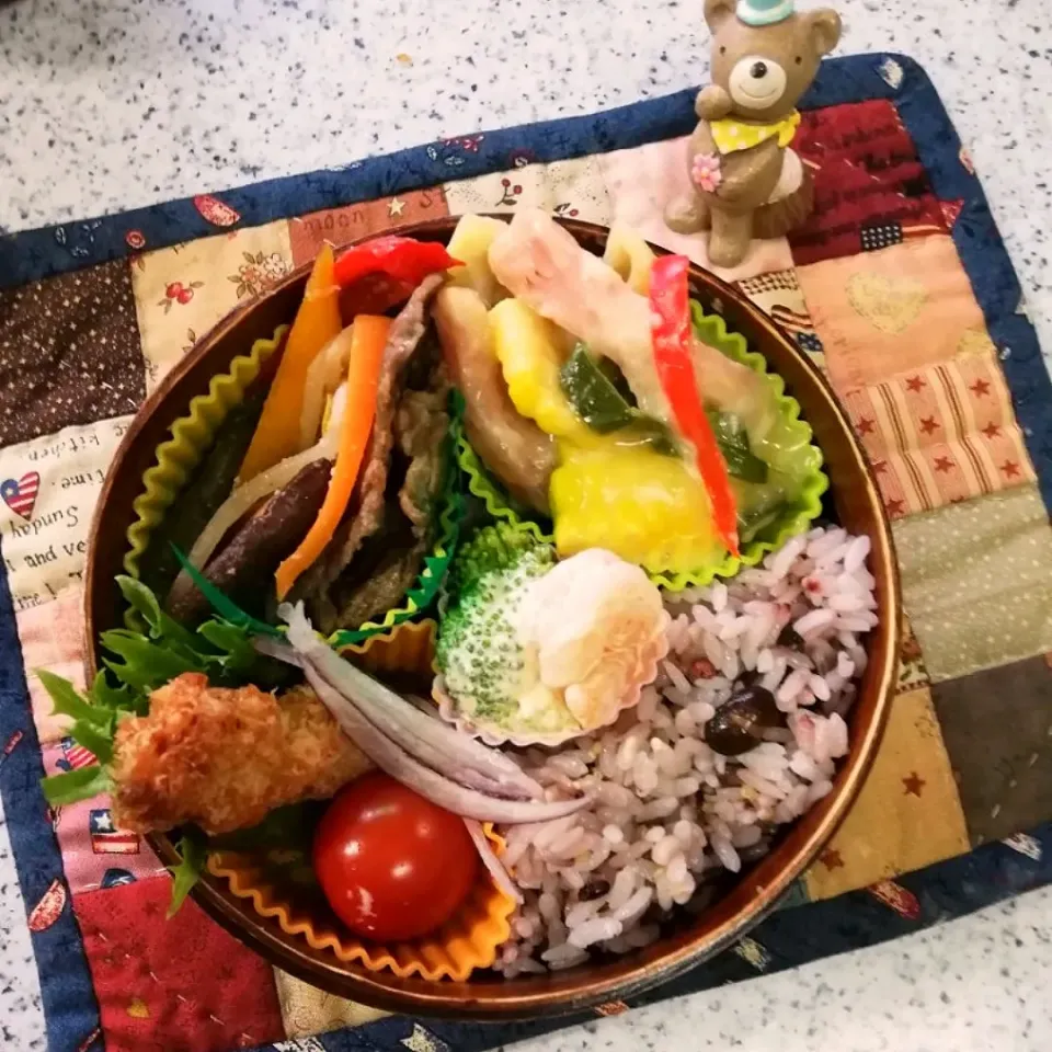 Snapdishの料理写真:昨日のお弁当😊|naonaomimichanさん