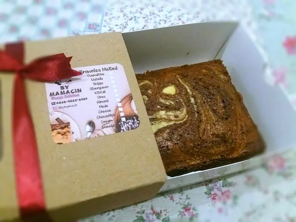 cream cheese brownies @bymamacin|Cindy Cesilyaさん