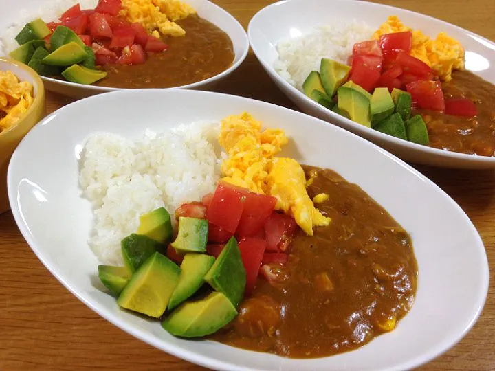 Snapdishの料理写真:✽夏野菜チキンカレーライス🍛✽|＊抹茶＊さん