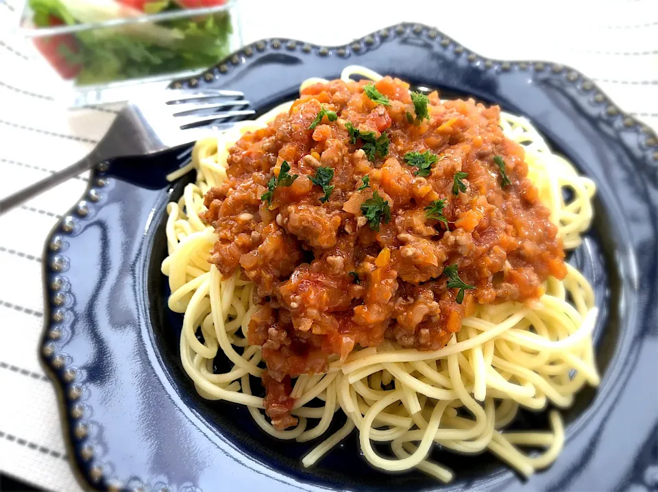 ミートソースパスタ|わいわいさん