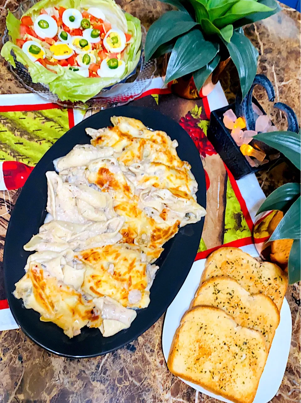 🐠Tuna Alfredo Stuffed Conchiglioni Rigati {Pasta Shells)...😇|Nubian Queenさん