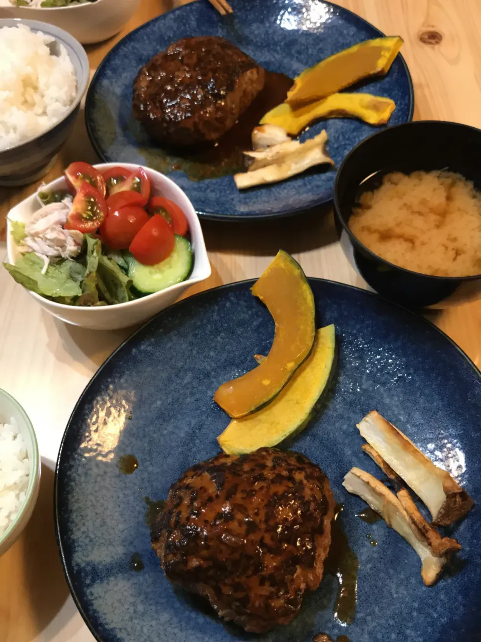 ハンバーグ定食|かおたまさん