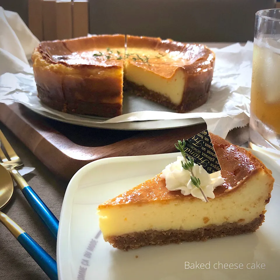 なだちいの料理 ベイクドチーズケーキ|なだちいさん