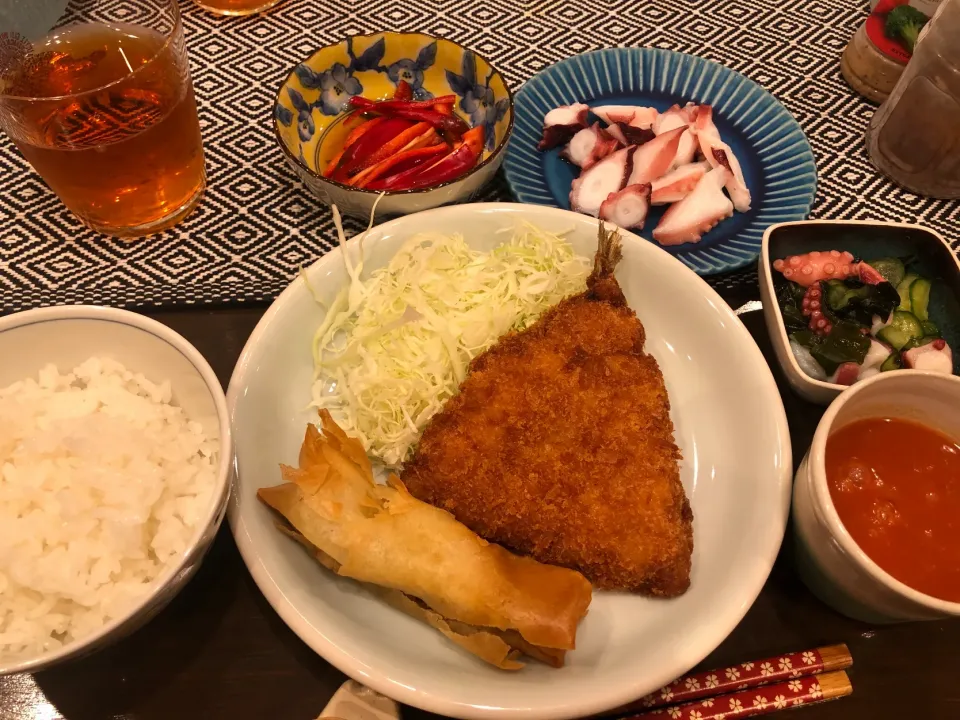 Snapdishの料理写真:2020.7.14 よるごはん|けいみーさん