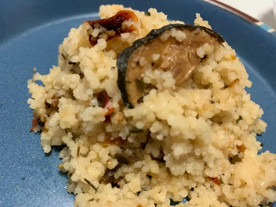 野菜のクスクス シチリア風！COUS COUS"ALLA SICILIANA"CON VERDURE|お家でbar!さん