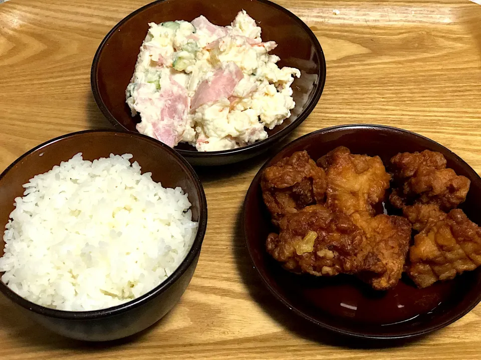 ☆唐揚げ ☆ポテトサラダ|まぁたんさん