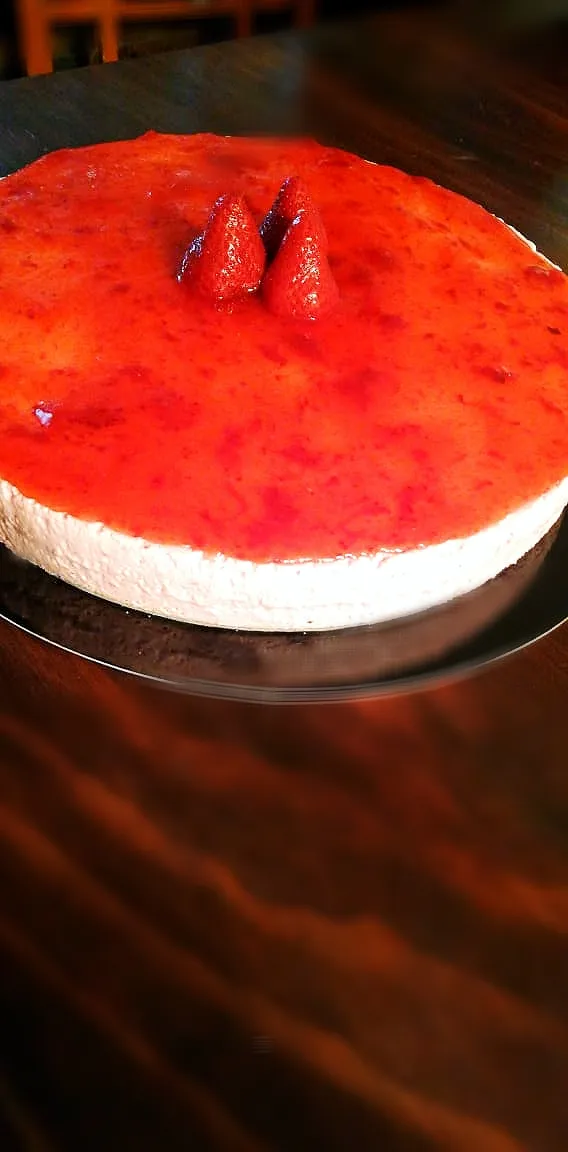 Cheesecake de frutilla|Paloma Rodriguezさん